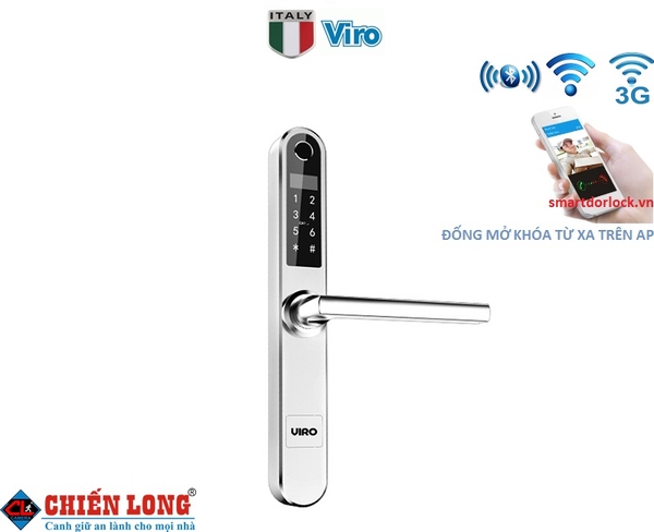 Khóa Cửa Vân tay cửa xingfa Smartlock 6in1 Viro VR-S21