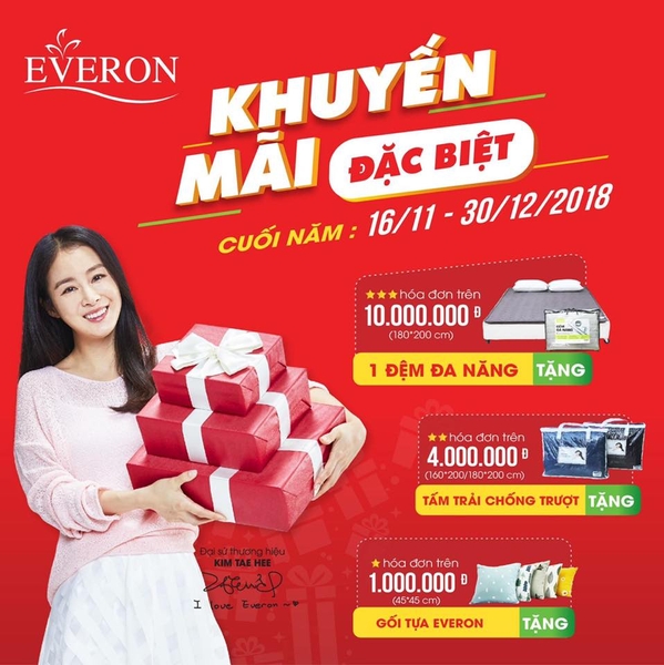 Chương trình khuyến mại đặc biệt cuối năm 2018