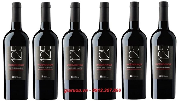 ĐỊA CHỈ BÁN VANG Ý 125 PRIMITIVO DEL SALENTO 14%VOL UY TÍN NHẤT