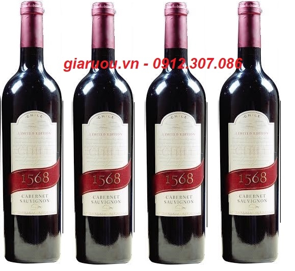VANG CHILE 1568 CABERNET SAUVIGNON CHÍNH HÃNG GIÁ TỐT NHẤT