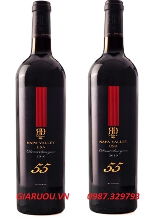 BÁN VANG MỸ 55 NAPA VALLEY CABERNET SAUVIGNON GIÁ RẺ NHẤT
