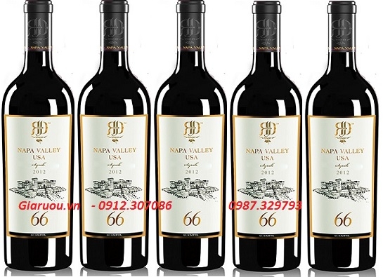GIÁ VANG MỸ NAPA VALLEY 66 SYRAH