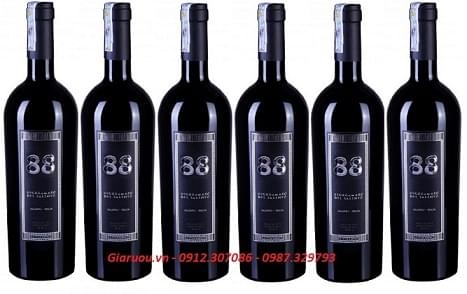 BÁN RƯỢU VANG Ý 88 NEGROAMARO GIÁ RẺ TẠI HÀ NỘI