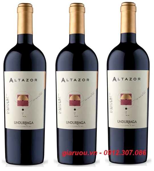 PHÂN PHỐI VANG CHILE UNDURRAGA ALTAZOR TẠI HÀ NỘI
