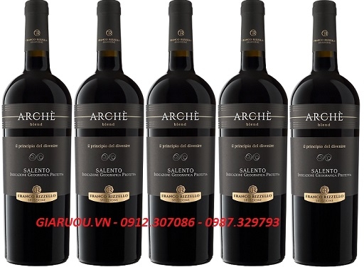 PHÂN PHỐI VANG Ý ARCHÈ BLEND SALENTO GIÁ RẺ NHẤT