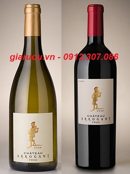 GIÁ VANG PHÁP CHATEAU ARROGANT FROG LIMOUX ĐỎ, TRẮNG RẺ NHẤT