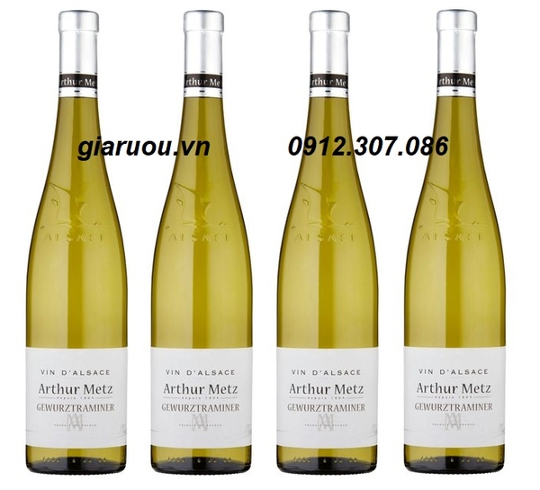 VANG PHÁP ARTHUR METZ RIESLING GEWURZTRAMINER GIÁ SỐC