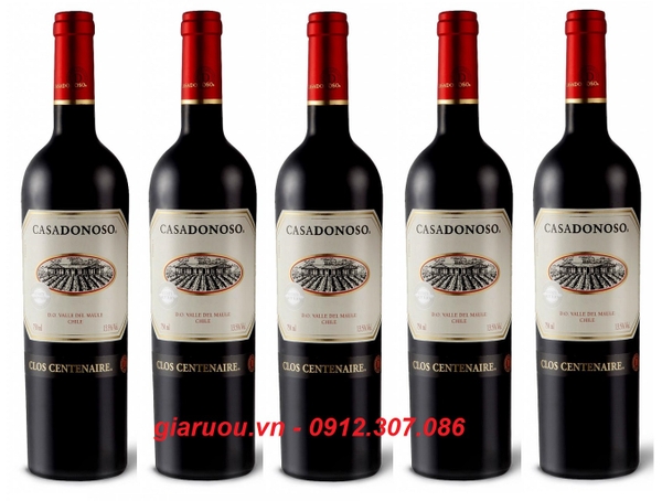 VANG CHILE CASADONOSO CLOS CENTENAIRE GIÁ TỐT NHẤT