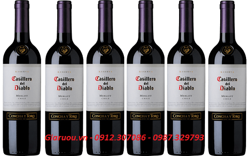 PHÂN PHỐI VANG CHILE CASILLERO DEL DIABLO MERLOT GIÁ TỐT NHẤT