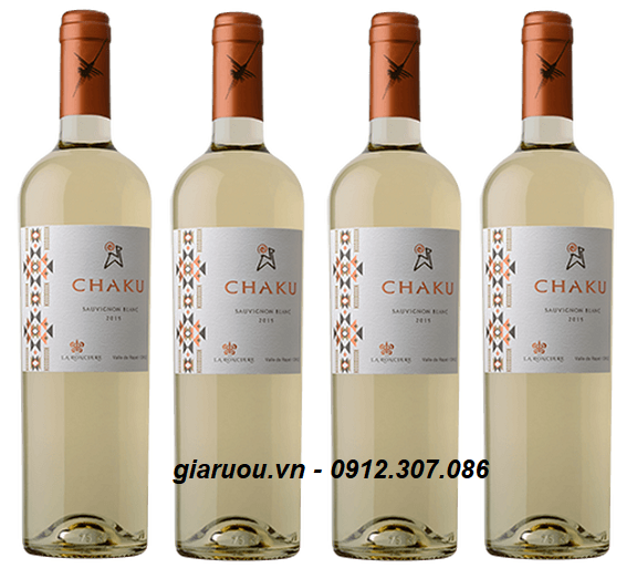BÁN VANG CHILE CHAKU SAUVIGNON BLANC CHÍNH HÃNG GIÁ CỰC RẺ -GIARUOU.VN