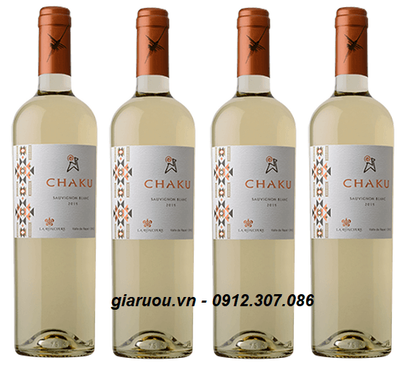 BÁN BUÔN VANG CHILE CHAKU SAUVIGNON BLANC GIÁ TỐT NHẤT