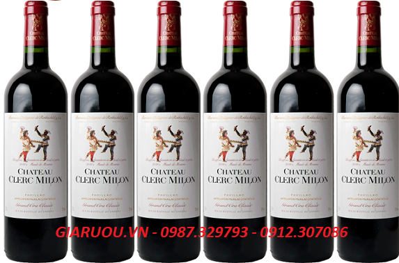 PHÂN PHỐI RƯỢU VANG PHÁP CHATEAU CLERC MILON GIÁ CỰC TỐT