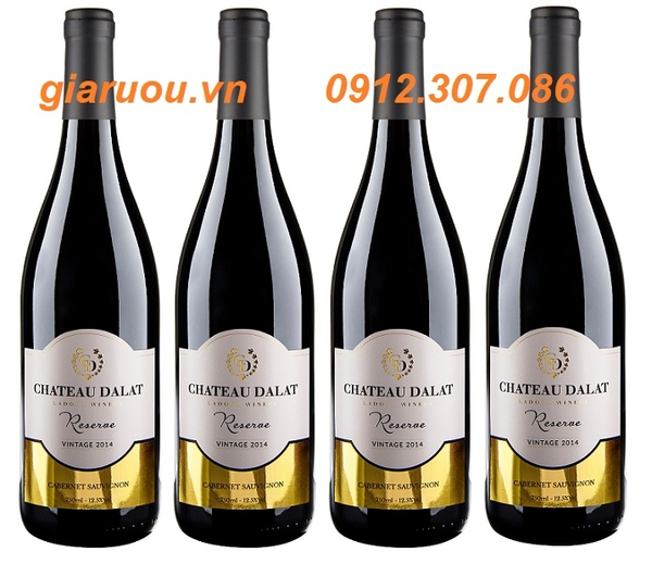 MUA VANG CHATEAU DALAT RESERVA GIÁ TỐT NHẤT, HÃY ĐẾN GIARUOU.VN