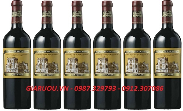 PHÂN PHỐI CHÍNH HÃNG VANG PHÁP DUCRU BEAUCAILLOU GIÁ CỰC TỐT