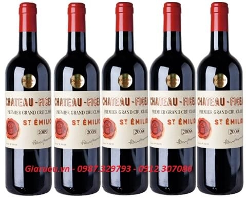 BÁN RẺ Vang Pháp CHATEAU FIGEAC St Emilion Premier Grand Cru Classe