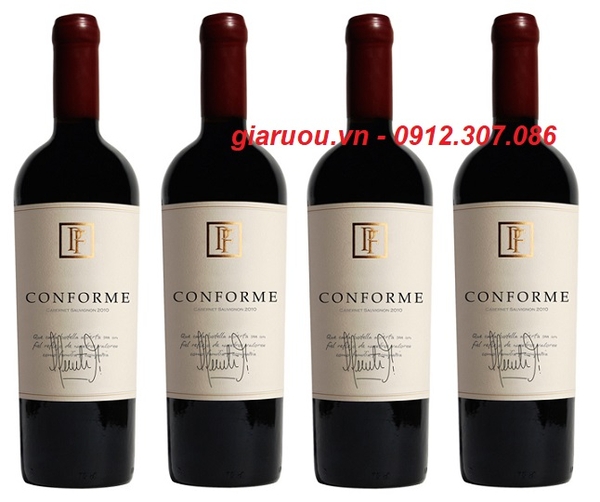 CUNG CẤP VANG CHILE CONFORME PUNTI FERRER CABERNET SAUVIGNON
