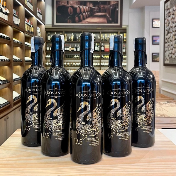 3 CHAI VANG Ý DON ANTO PRIMITIVO HOT NHẤT HIỆN NAY