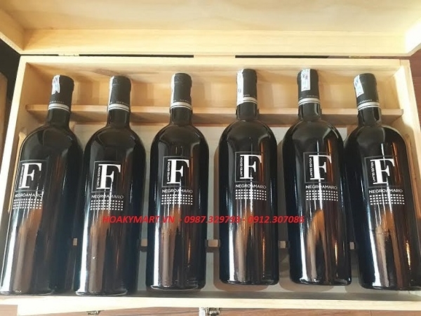 GIÁ RƯỢU VANG F NEGROAMARO LIMITED 1XX