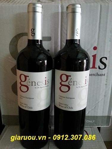 BÁN BUÔN VANG CHILE GENESIS CLASSIC CABERNET SAUVIGNON