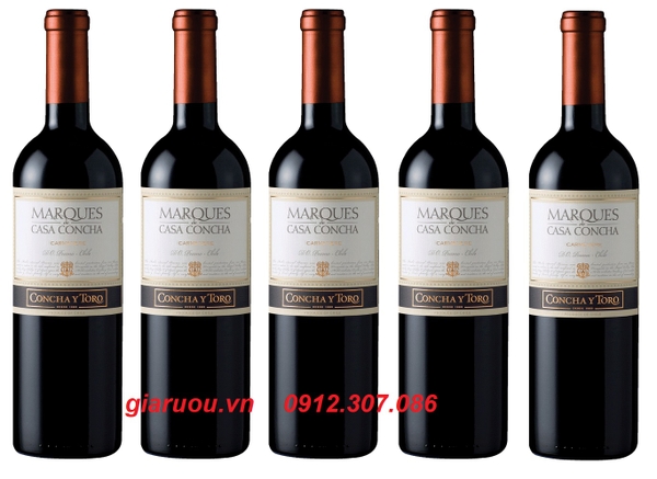VANG CHILE MARQUES CASA CONCHA CARMENERE GIÁ RẺ NHẤT