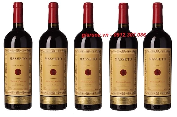 TỔNG ĐẠI LÝ VANG Ý MASSETO MERLOT TẠI HÀ NỘI