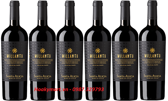 BÁN VANG CHILE MILANTU SANTA ALICIA GIÁ RẺ NHẤT