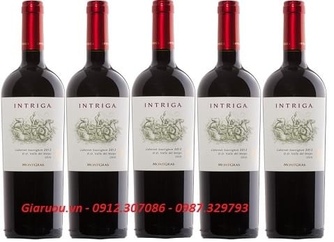 BÁN VANG CHILE MONTGRAS INTRIGA GIÁ RẺ NHẤT