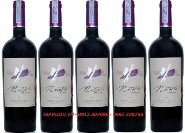GIÁ VANG CHILE NOTABLE CABERNET SAUVIGNON