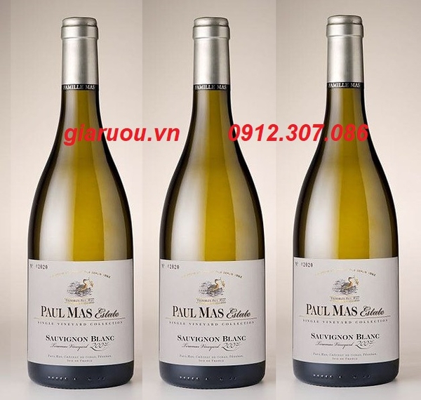 GIÁ VANG PHÁP PAUL MAS ESTATE SAUVIGNON BLANC RẺ NHẤT