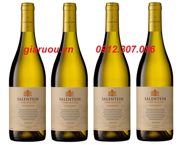 BÁN BUÔN VANG ARGENTINA SALENTEIN BARREL SELECTION CHARDONNAY GIÁ TỐT