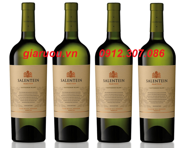 VANG ARGENTINA SALENTEIN BARREL SELECTION SAUVIGNON BLANC CHÍNH HÃNG