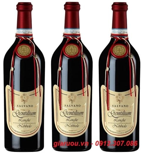 PHÂN PHỐI VANG Ý SALVANO GENTILIUM LANGHE NEBBIOLO