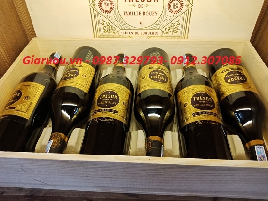 PHÂN PHỐI VANG PHÁP TRESOR DE FAMILLE BOUEY GIÁ TỐT NHẤT