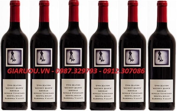 PHÂN PHỐI RƯỢU VANG ÚC TWO HANDS SECRET BLOCK SHIRAZ GIÁ RẺ NHẤT