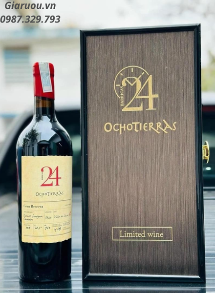 BÁN VANG CHILE 24 OCHOTIERRAS GIÁ RẺ TỐT NHẤT HÀ NỘI