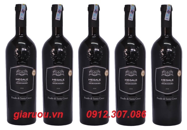 VANG Ý MEGALE NEGROAMARO ƯU ĐÃI GIÁ CỰC RẺ TẠI GIARUOU.VN