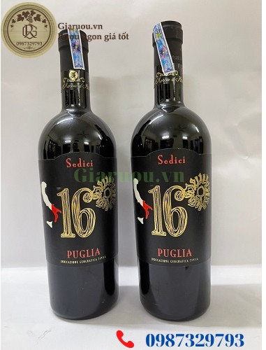 BÁN VANG Ý 16 ĐỘ SEDICI PUGLIA GIÁ RẺ NHẤT