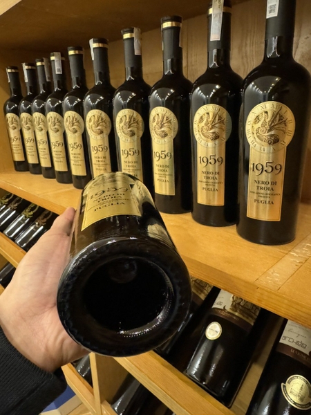 VANG Ý 1959 NERO DI TROIA – CHẤT NGON, GIÁ RẺ