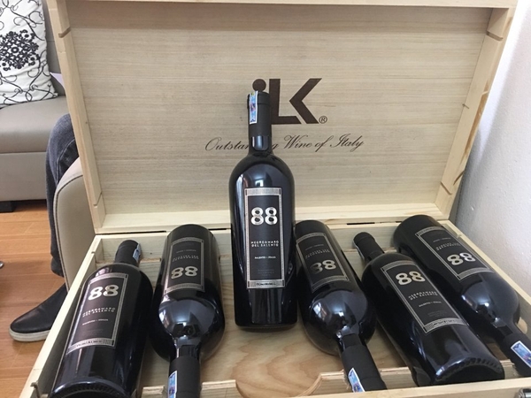 BÁN VANG Ý 88 NEGROAMARO DEL SALENTO GIÁ RẺ NHẤT HÀ NỘI