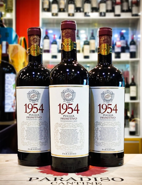 NƠI BÁN VANG Ý 1954 PUGLIA PRIMITIVO GIÁ RẺ NHẤT