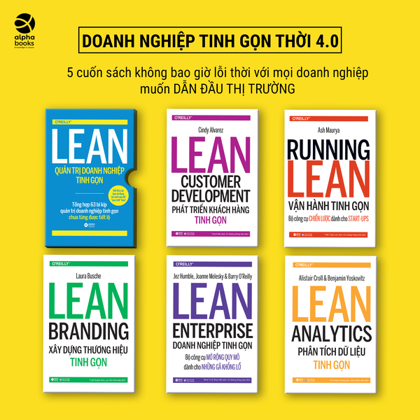 Bộ sách Quản trị doanh nghiệp tinh gọn