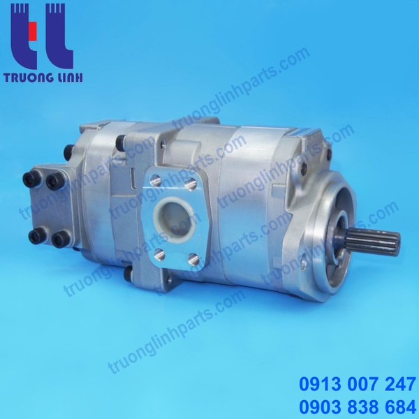 BƠM BÁNH RĂNG THỦY LỰC 705-51-20070 MÁY  XÚC LẬT KOMATSU WA180-1 WA300-1 WA320-1