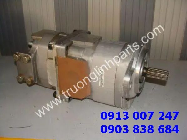 Bơm Thủy Lực Bánh Răng - Bơm Lái  705-52-20240 Máy Xúc Lật Komatsu WA450-1 WA470-1 WA450-2 545