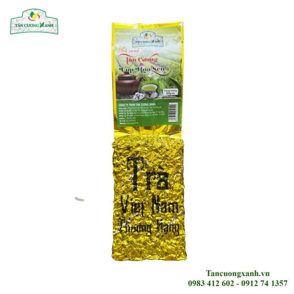 Trà Tân Cương Ướp Nhụy Sen Tây Hồ 200gram