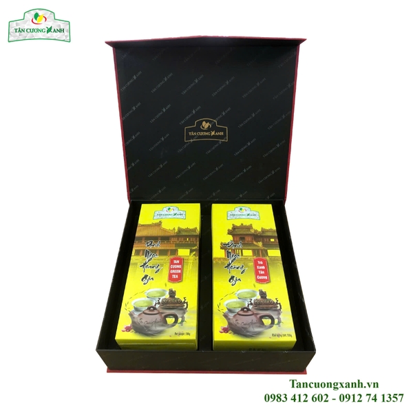 Trà Đinh Tân Cương Hoàng Gia - Hộp Rồng Vàng 1kg