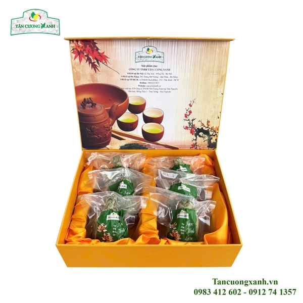 Trà Ướp Bông Sen Ngọc Tỉnh Liên - Bộ Long Việt 