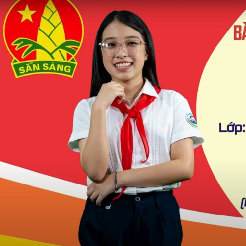 Quay dựng video dự thi ứng cử Đại biểu Quốc hội trẻ em