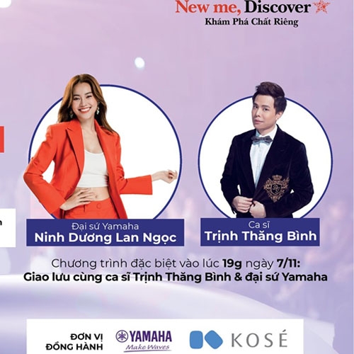 Livestream Grande Fashion Show giao lưu cùng Ninh Dương Lan Ngọc và Trịnh Thăng Bình tại Aeon Mall Hà Đông-Hà Nội