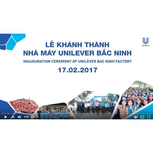 Livestream sự kiện khánh thành nhà máy Unilever Bắc Ninh