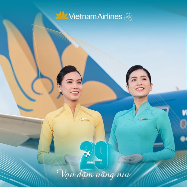 Thu âm giới thiệu cho hãng hàng không Vietnam Airlines